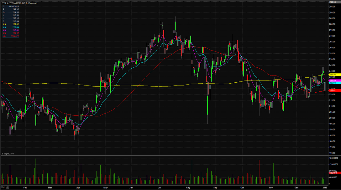 TSLA Daily